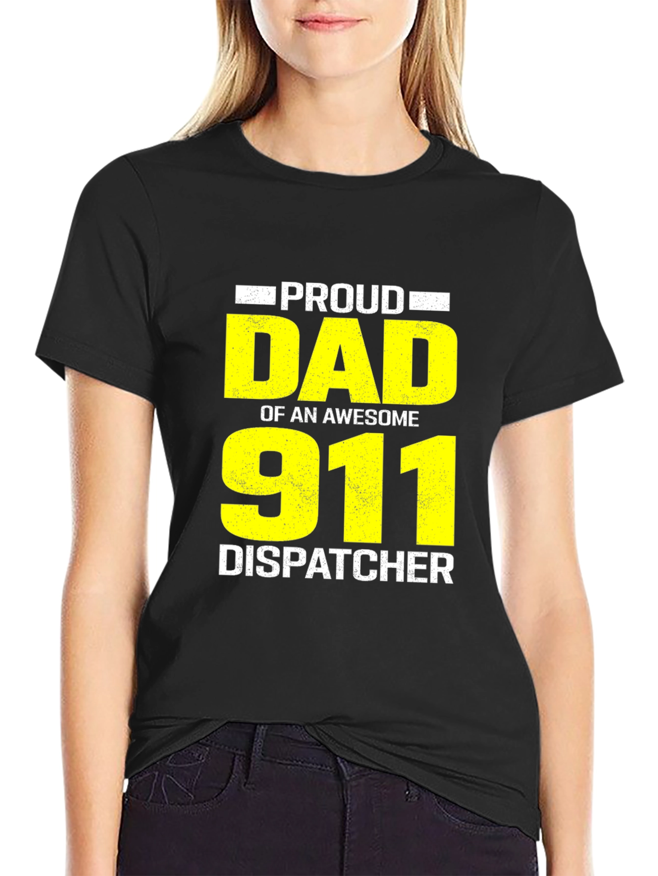 Proud Dad of an Awesome 911 Dispatcher T-Shirt