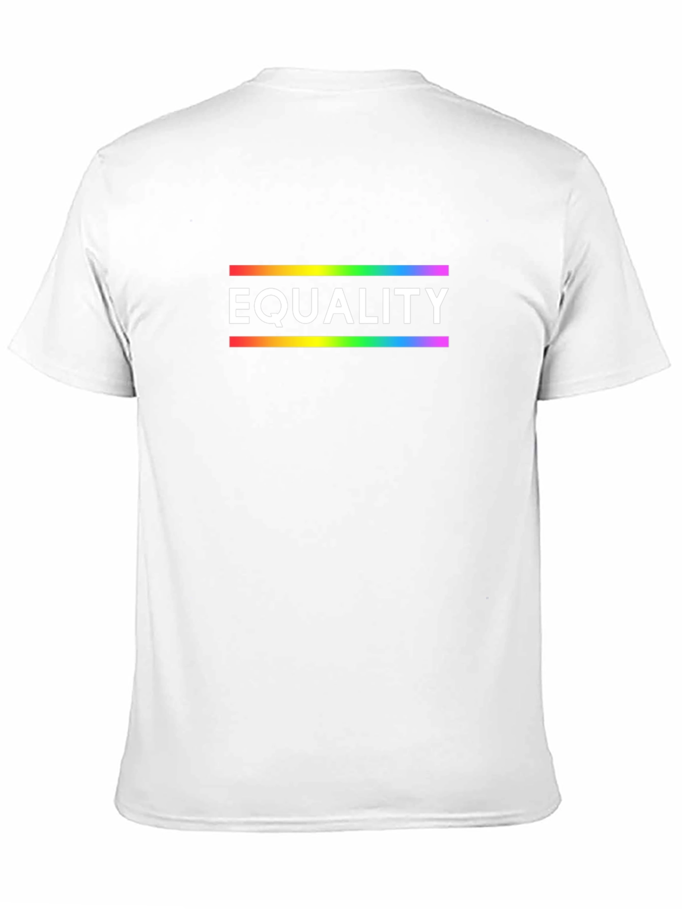 Equality Rainbow Pride T-Shirt - Black