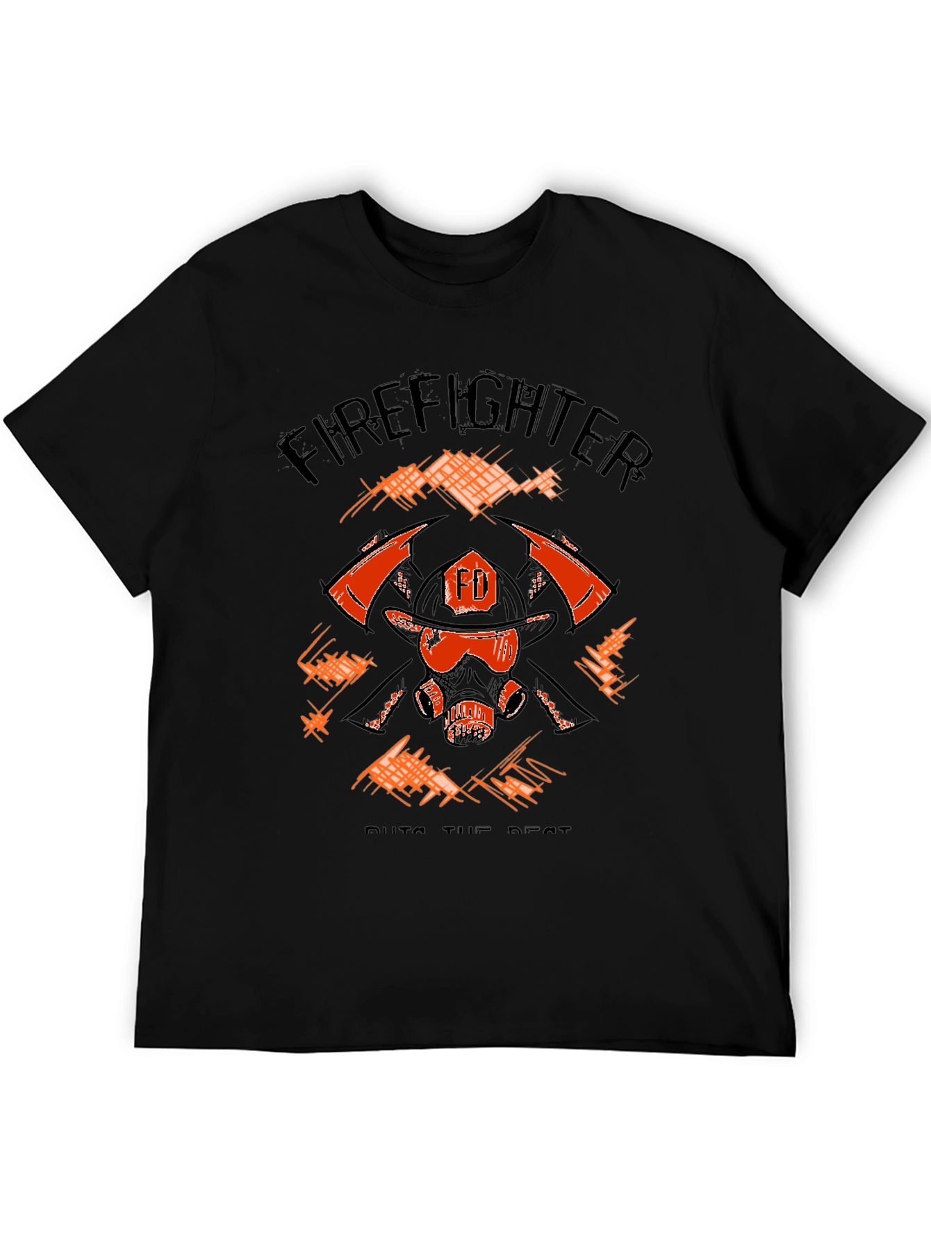 Firefighter Graphic Tee - Puts the Heat