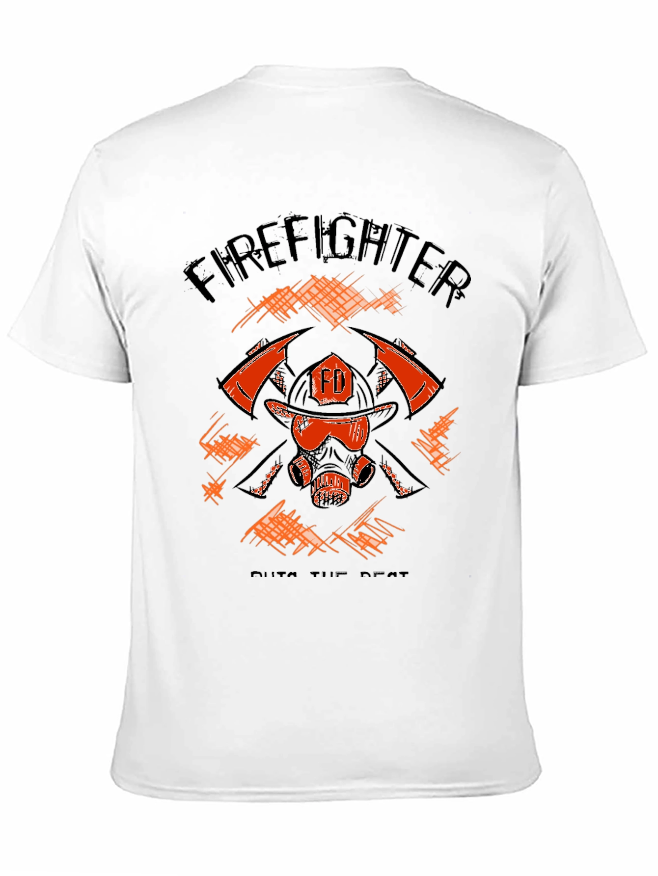 Firefighter Graphic Tee - Puts the Heat
