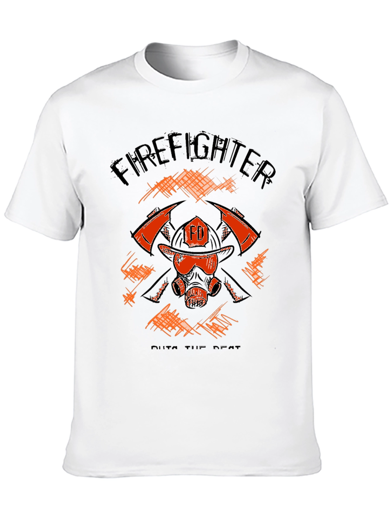 Firefighter Graphic Tee - Puts the Heat