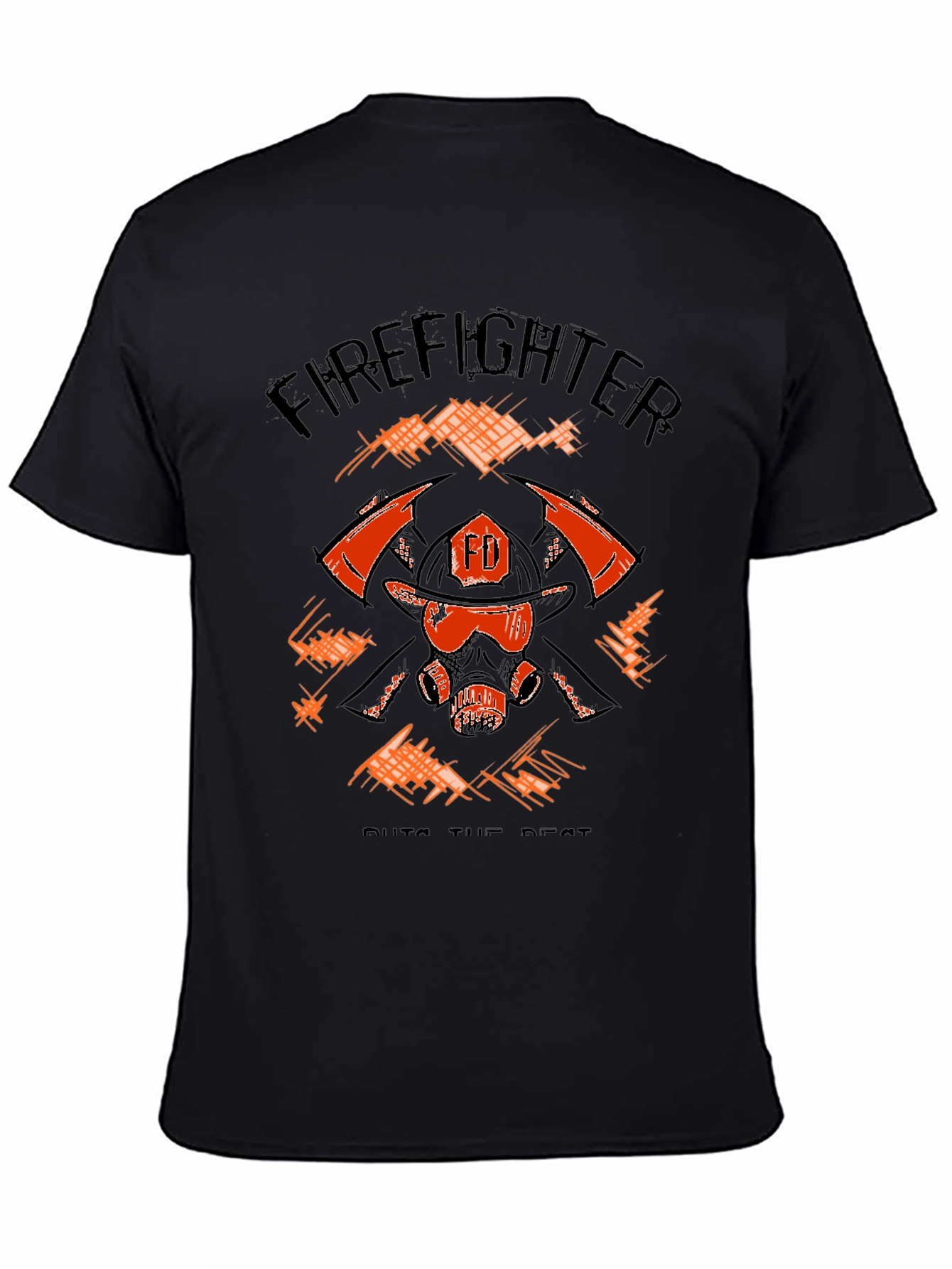 Firefighter Graphic Tee - Puts the Heat