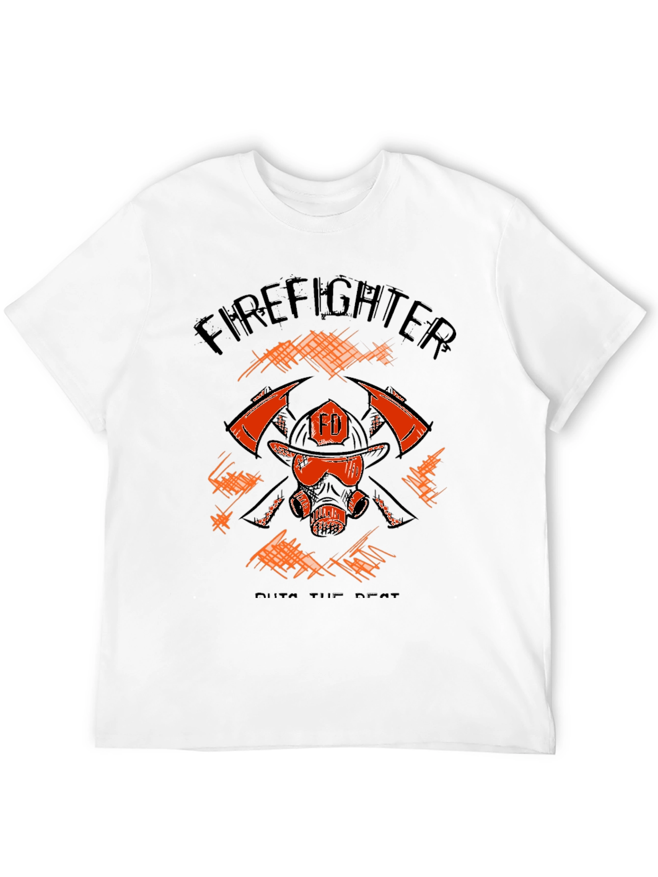Firefighter Graphic Tee - Puts the Heat