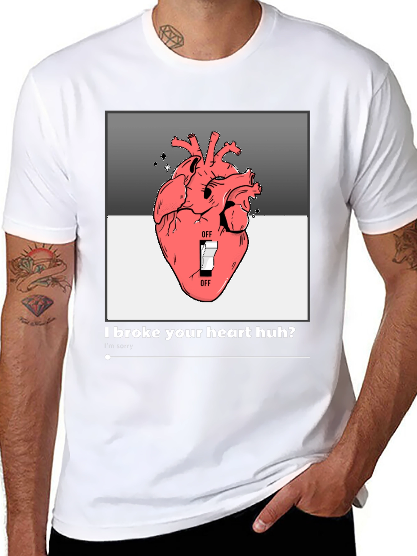 I Broke Your Heart Huh? T-Shirt