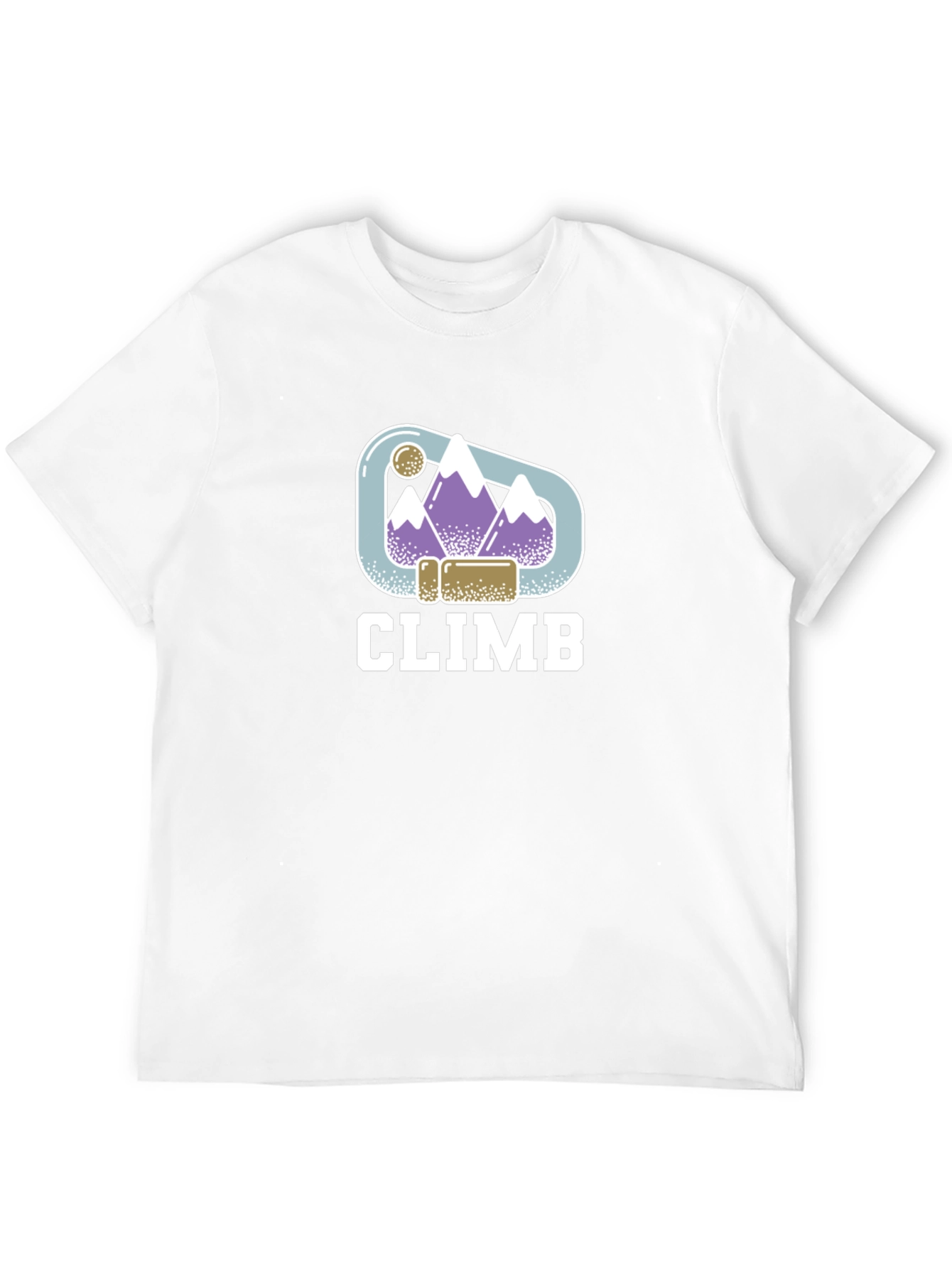 Climb T-Shirt: Mountain Climbing Design Tee