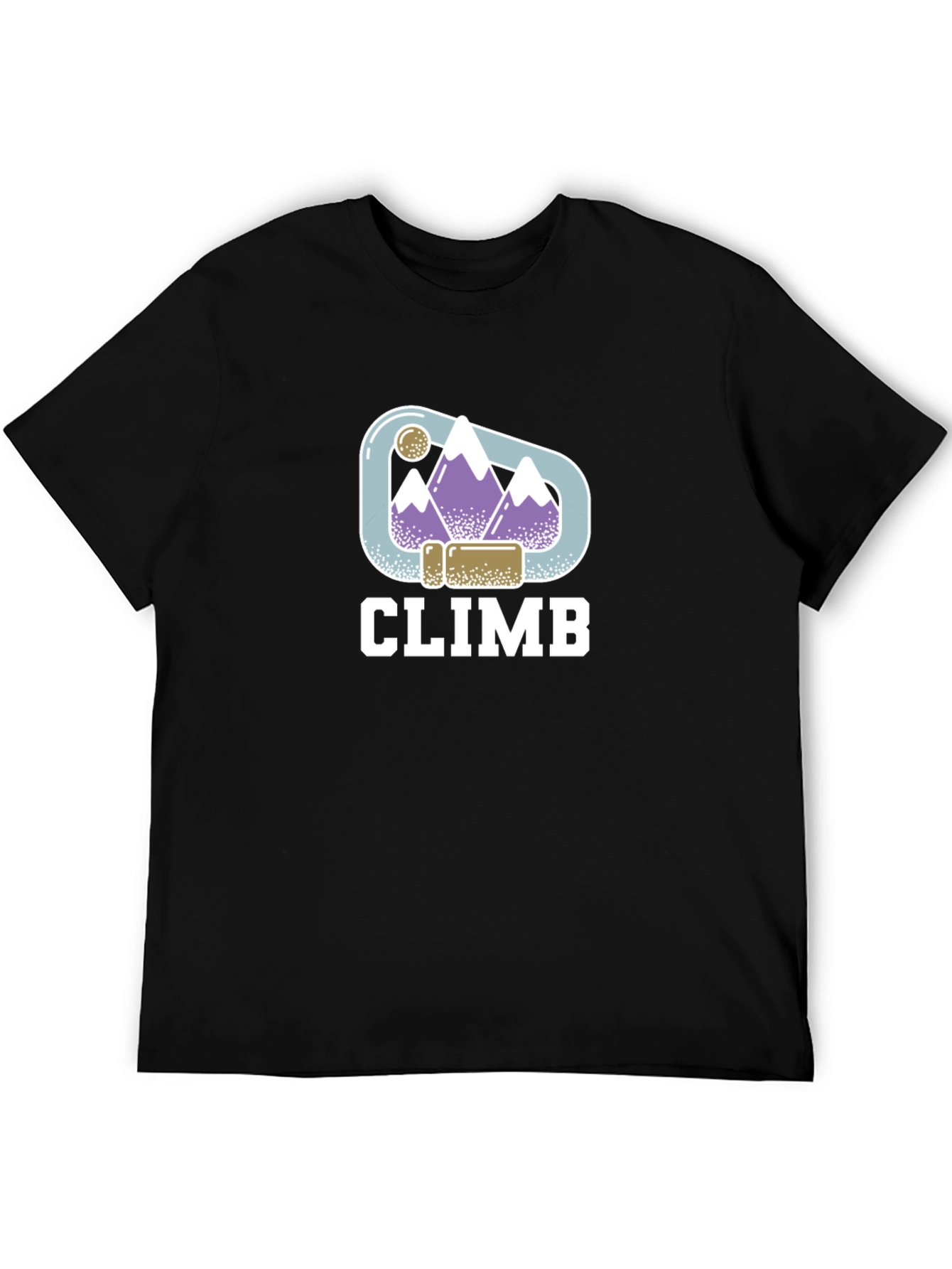Climb T-Shirt: Mountain Climbing Design Tee
