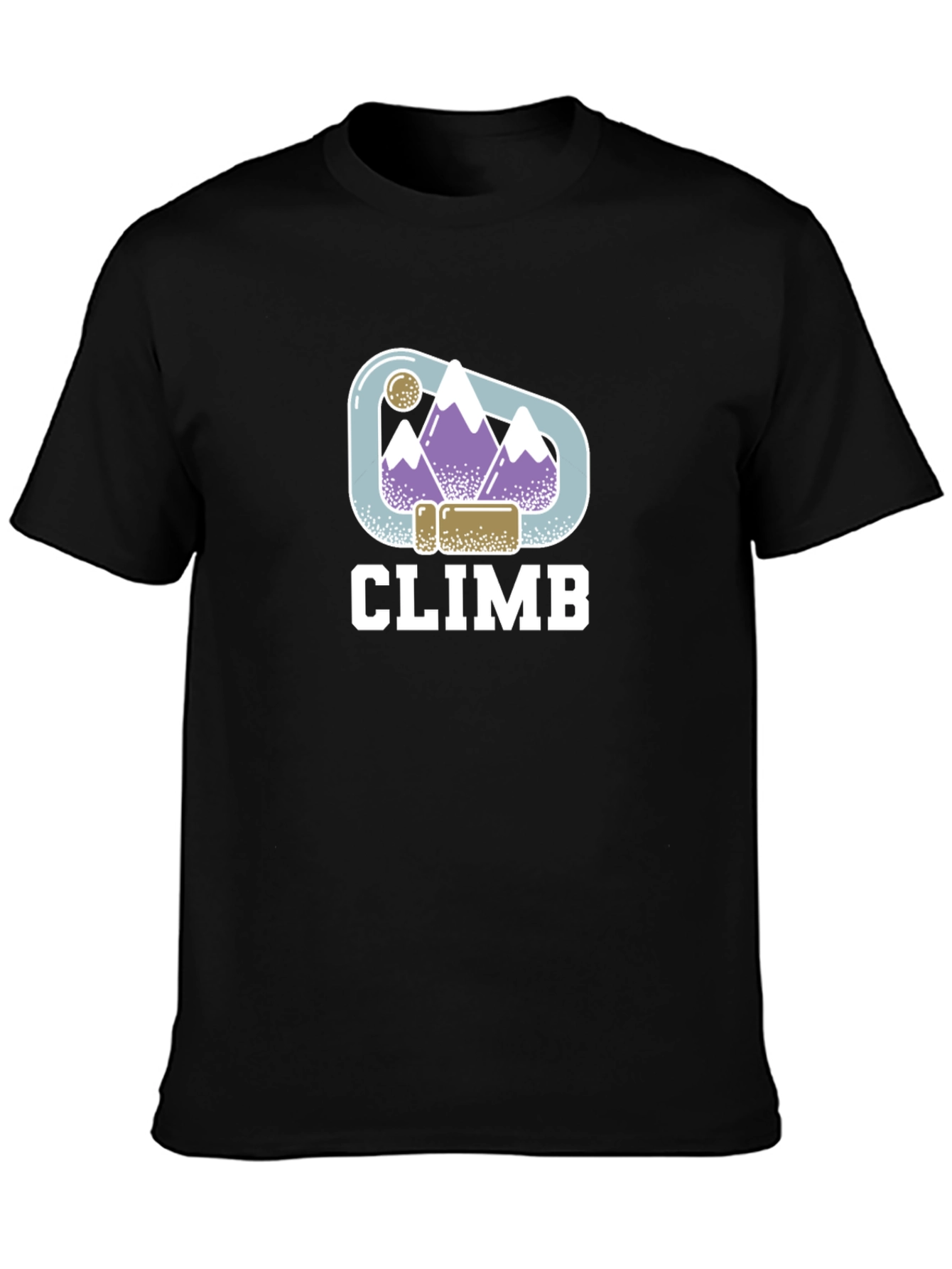 Climb T-Shirt: Mountain Climbing Design Tee