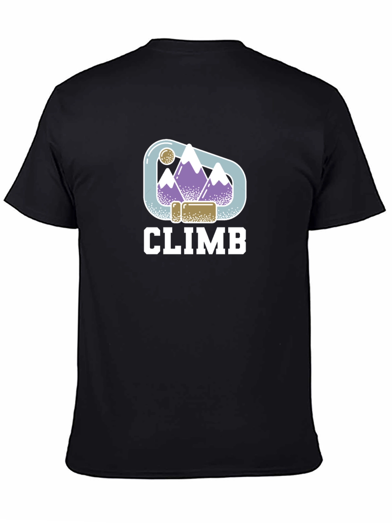 Climb T-Shirt: Mountain Climbing Design Tee
