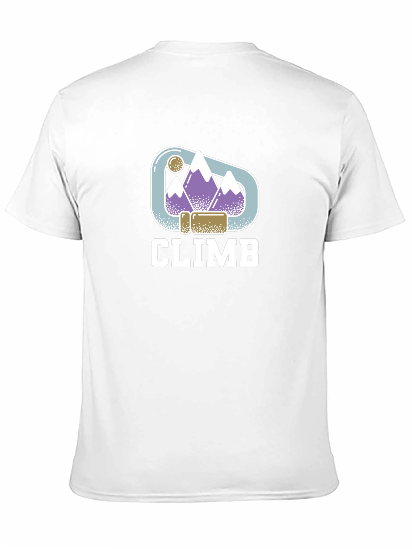 Climb T-Shirt: Mountain Climbing Design Tee