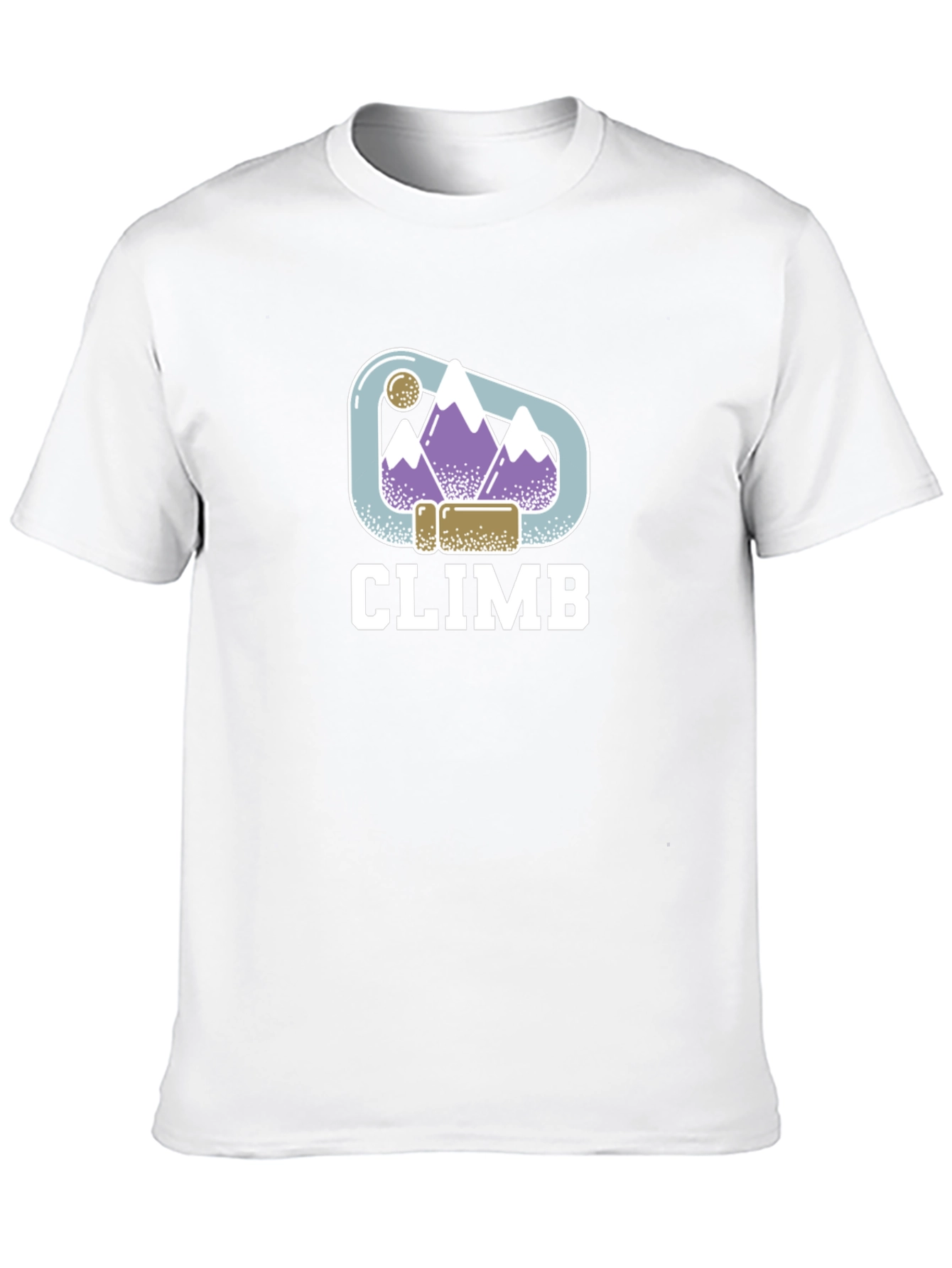 Climb T-Shirt: Mountain Climbing Design Tee