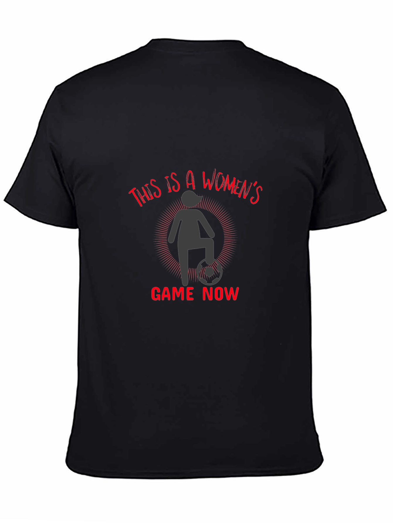 Womens Soccer Tee - Game On!