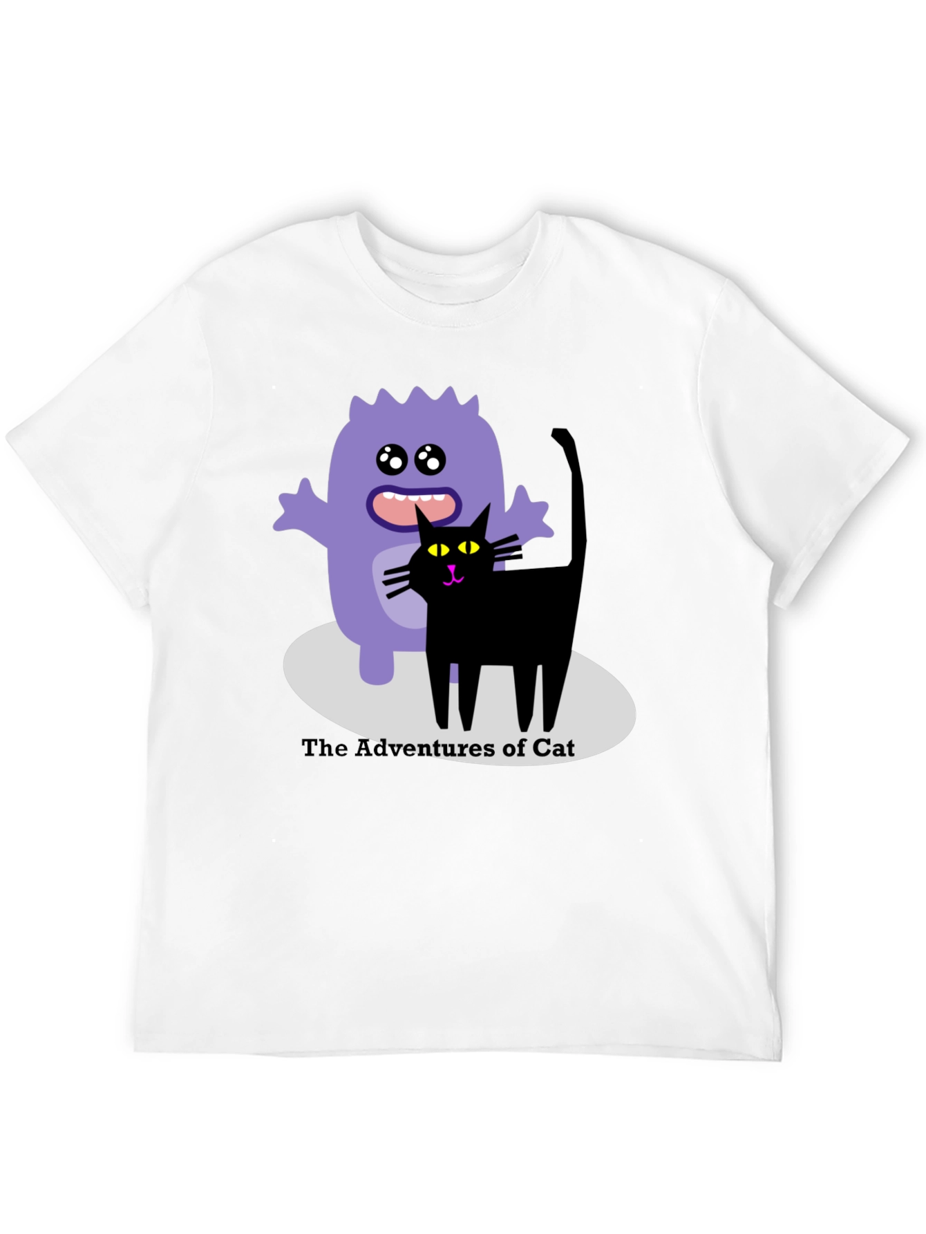 The Adventures of Cat Graphic T-Shirt