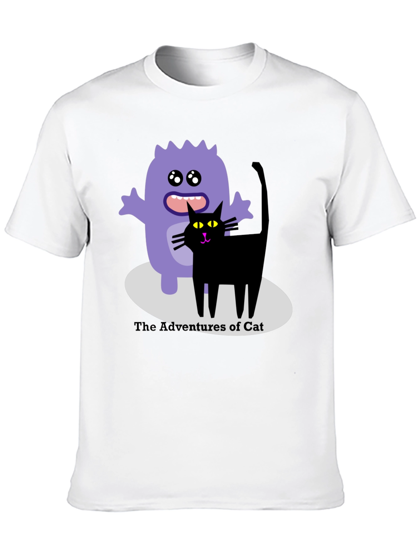 The Adventures of Cat Graphic T-Shirt