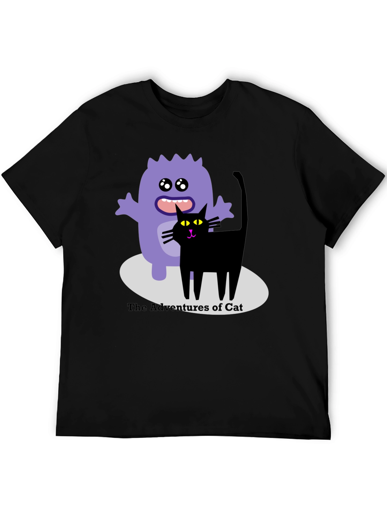 The Adventures of Cat Graphic T-Shirt