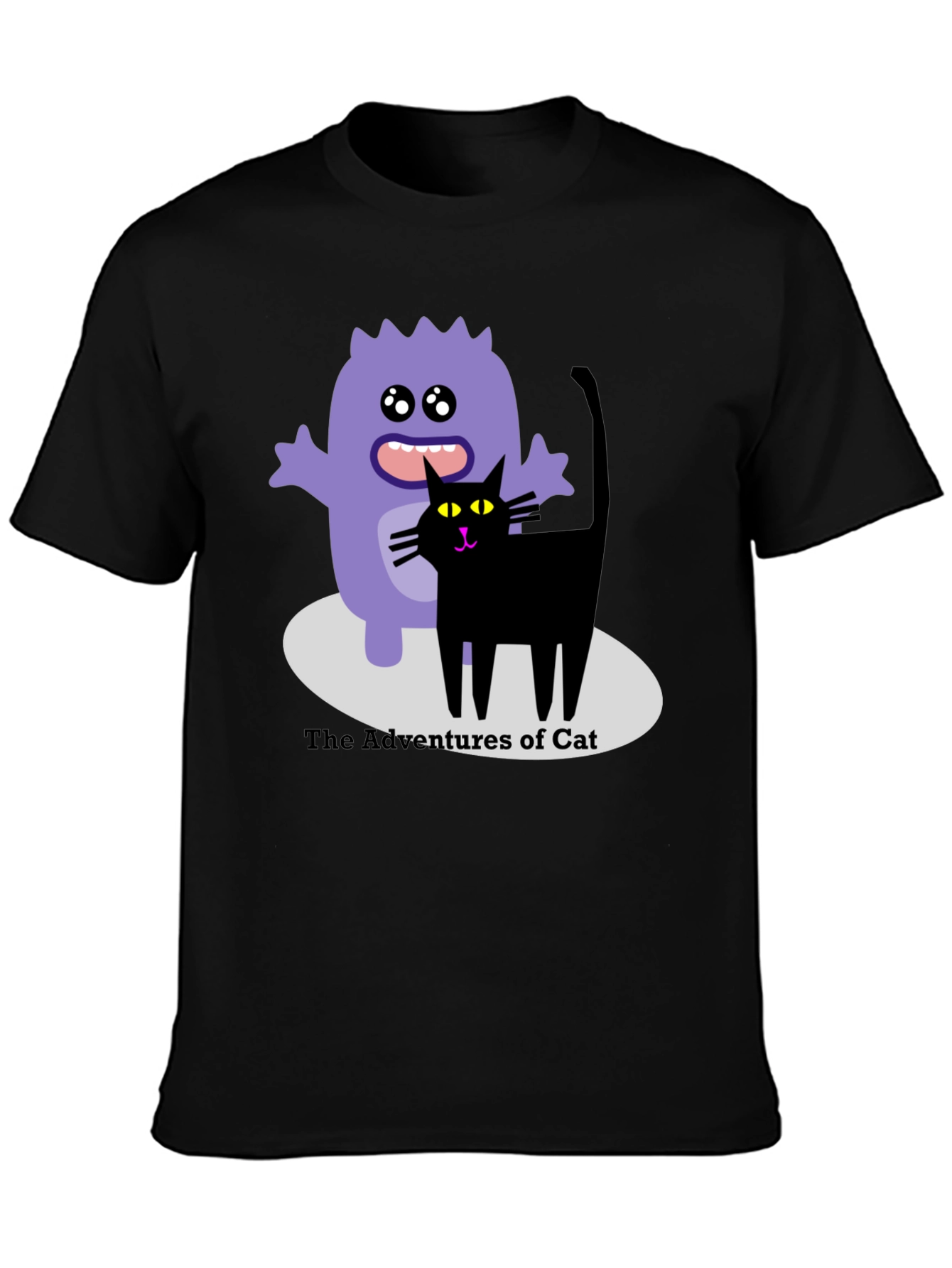 The Adventures of Cat Graphic T-Shirt