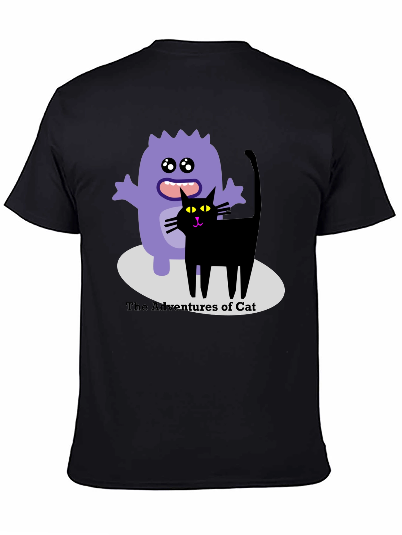 The Adventures of Cat Graphic T-Shirt
