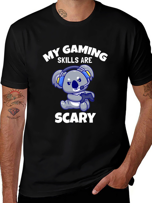 Gaming Skills Scary Koala T-Shirt