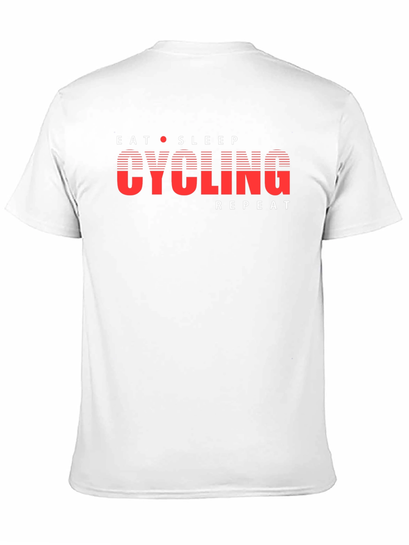 Eat Sleep Cycling Repeat Graphic T-Shirt