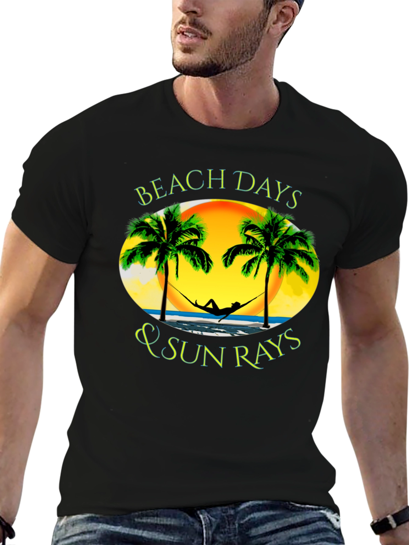 Beach Days & Sun Rays Graphic T-Shirt
