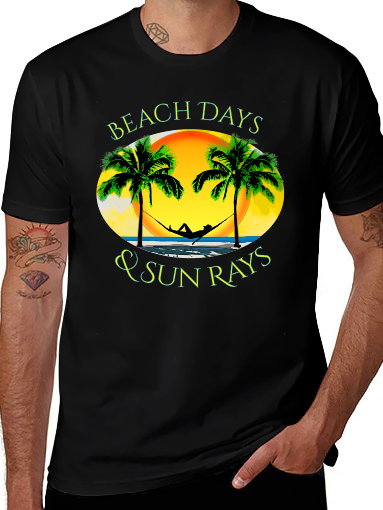 Beach Days & Sun Rays Graphic T-Shirt