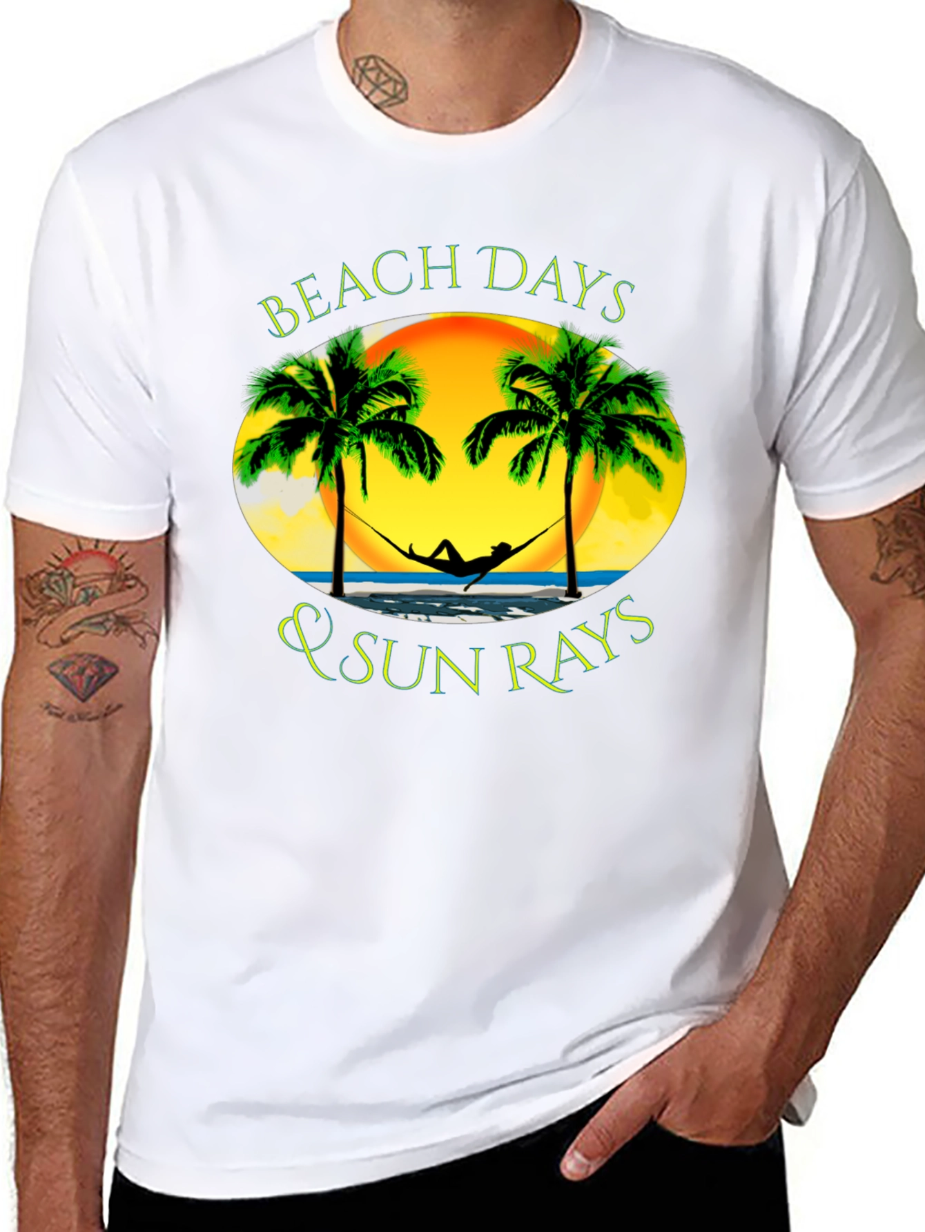 Beach Days & Sun Rays Graphic T-Shirt
