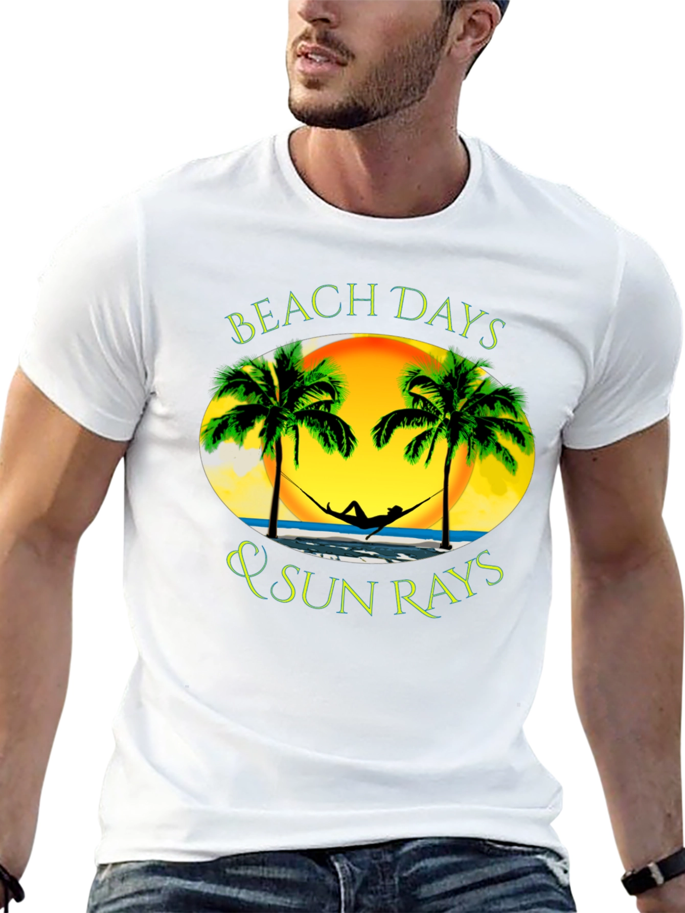 Beach Days & Sun Rays Graphic T-Shirt
