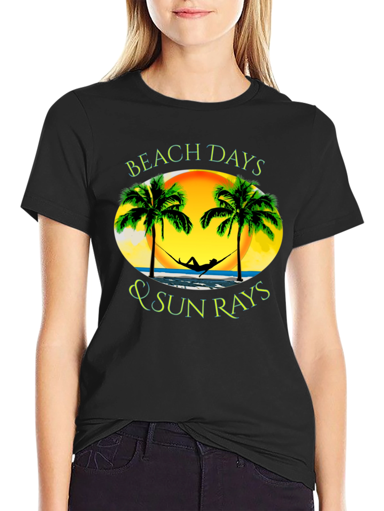 Beach Days & Sun Rays Graphic T-Shirt