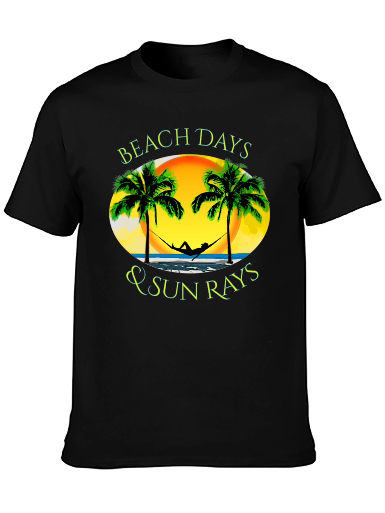 Beach Days & Sun Rays Graphic T-Shirt