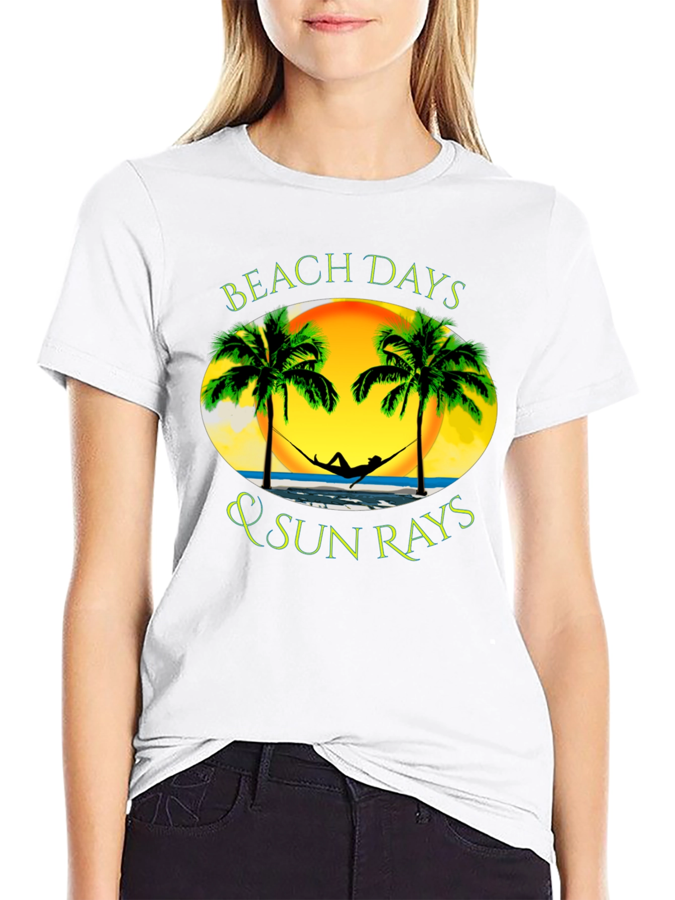 Beach Days & Sun Rays Graphic T-Shirt