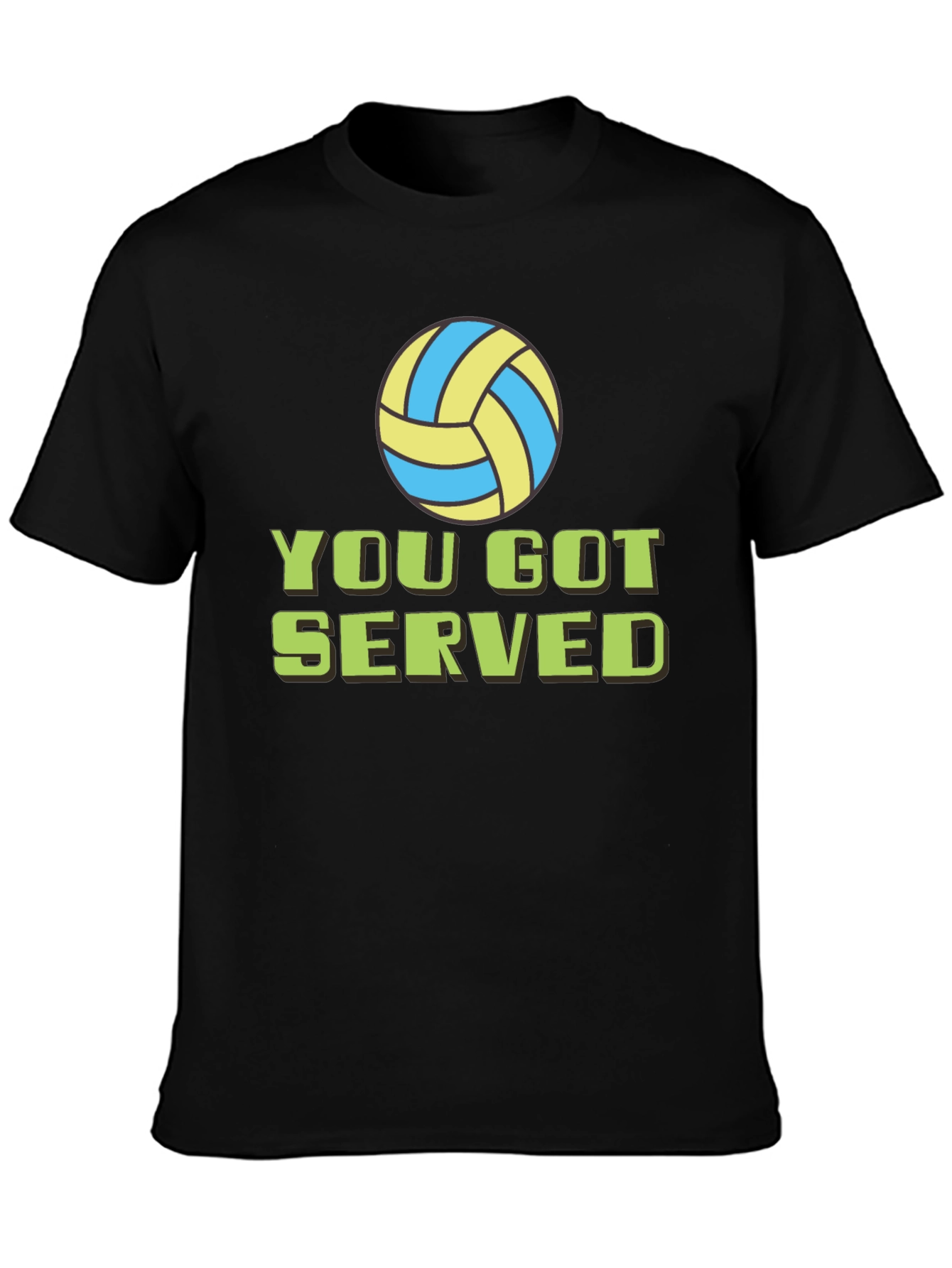 You Got Served Volleyball Graphic Tee