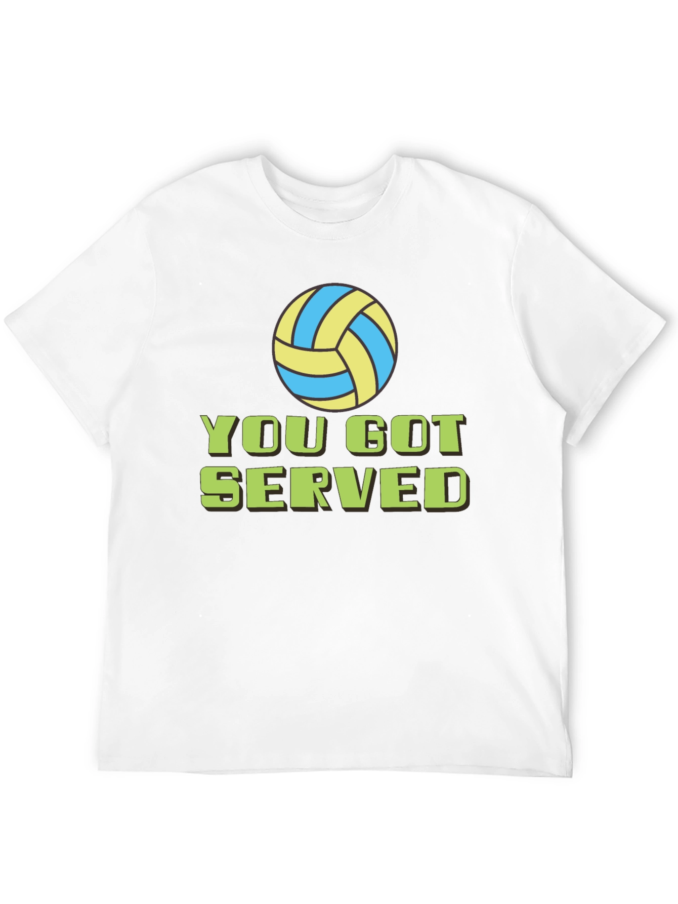You Got Served Volleyball Graphic Tee