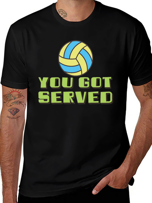 You Got Served Volleyball Graphic Tee
