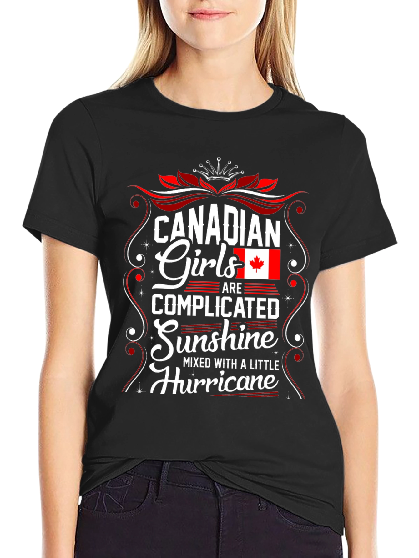 Canadian Girls Sunshine Hurricane T-Shirt