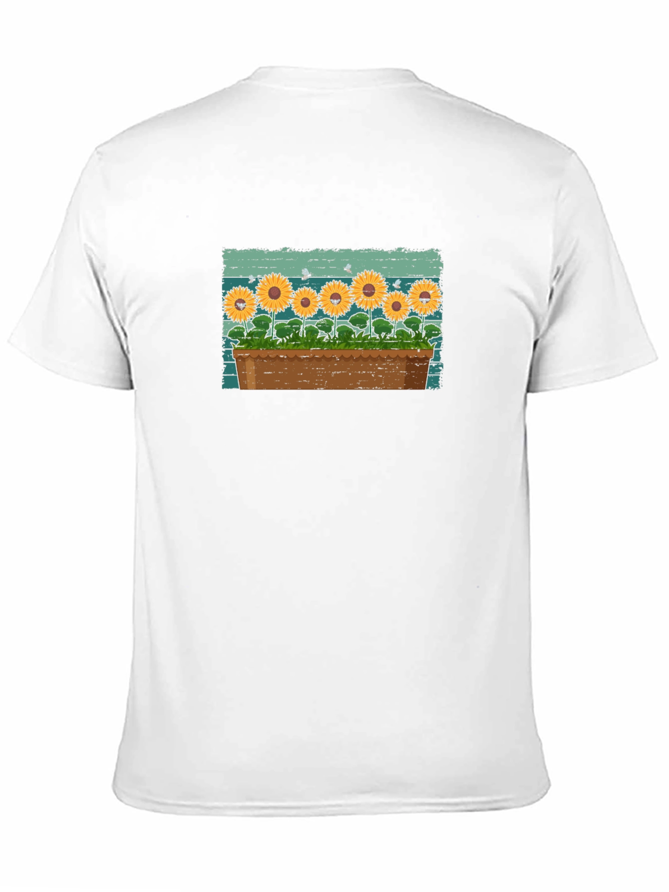 Sunflower Pot Graphic Tee