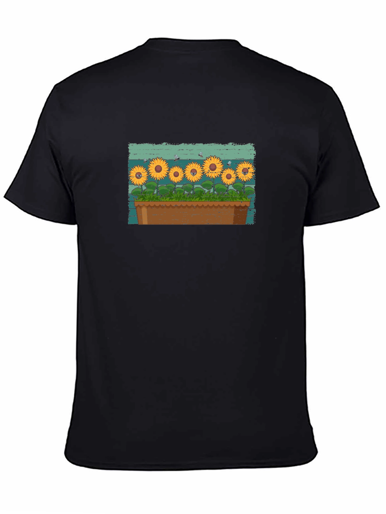Sunflower Pot Graphic Tee