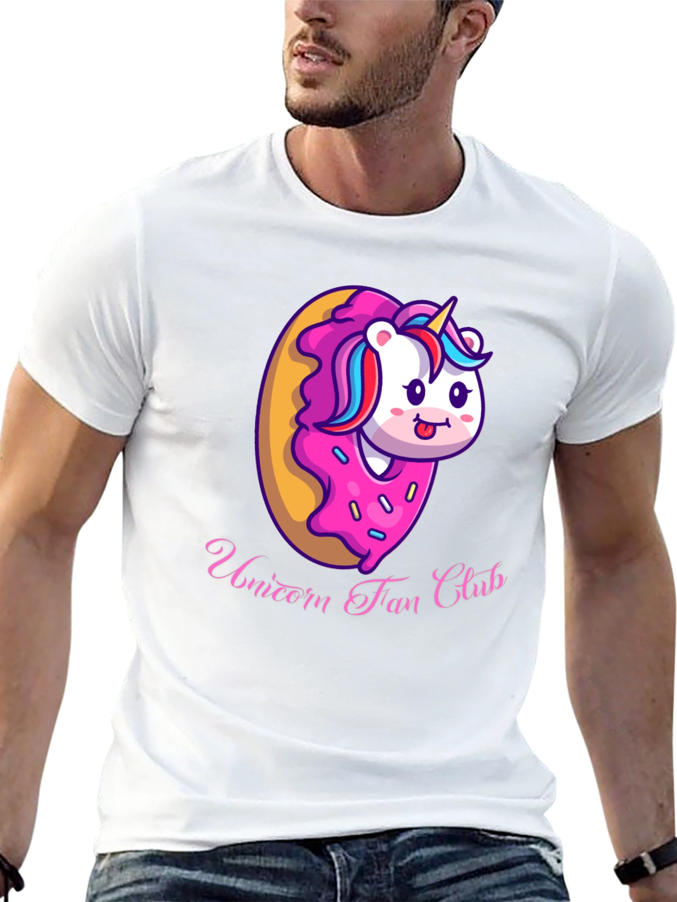 Unicorn Donut Club Graphic Tee