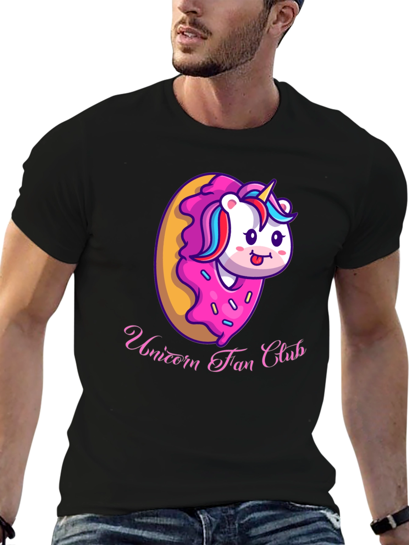 Unicorn Donut Club Graphic Tee