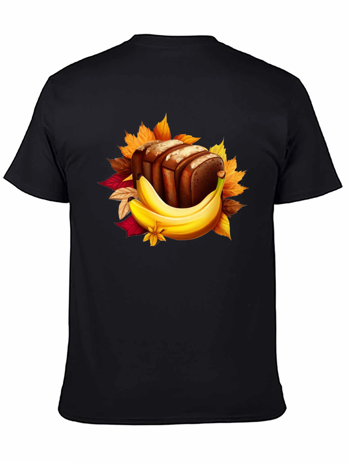 Banana Bread Graphic Tee - Foodie T-Shirt