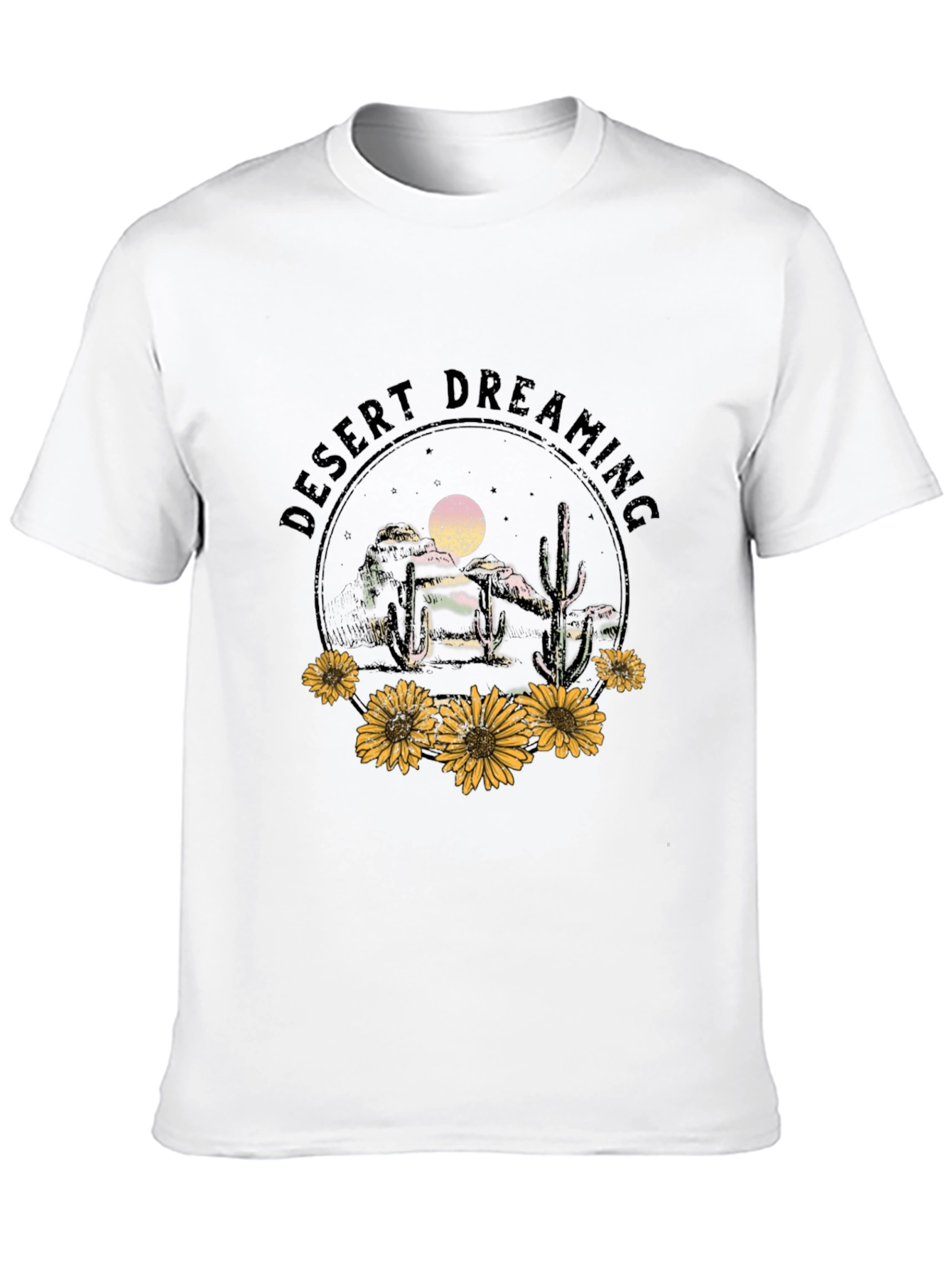 Desert Dreaming Graphic Tee - Black