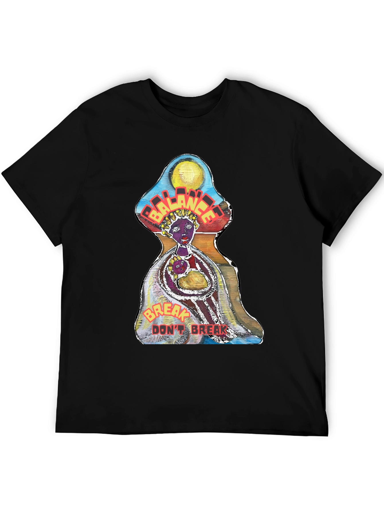 Balance Graphic Print Tee