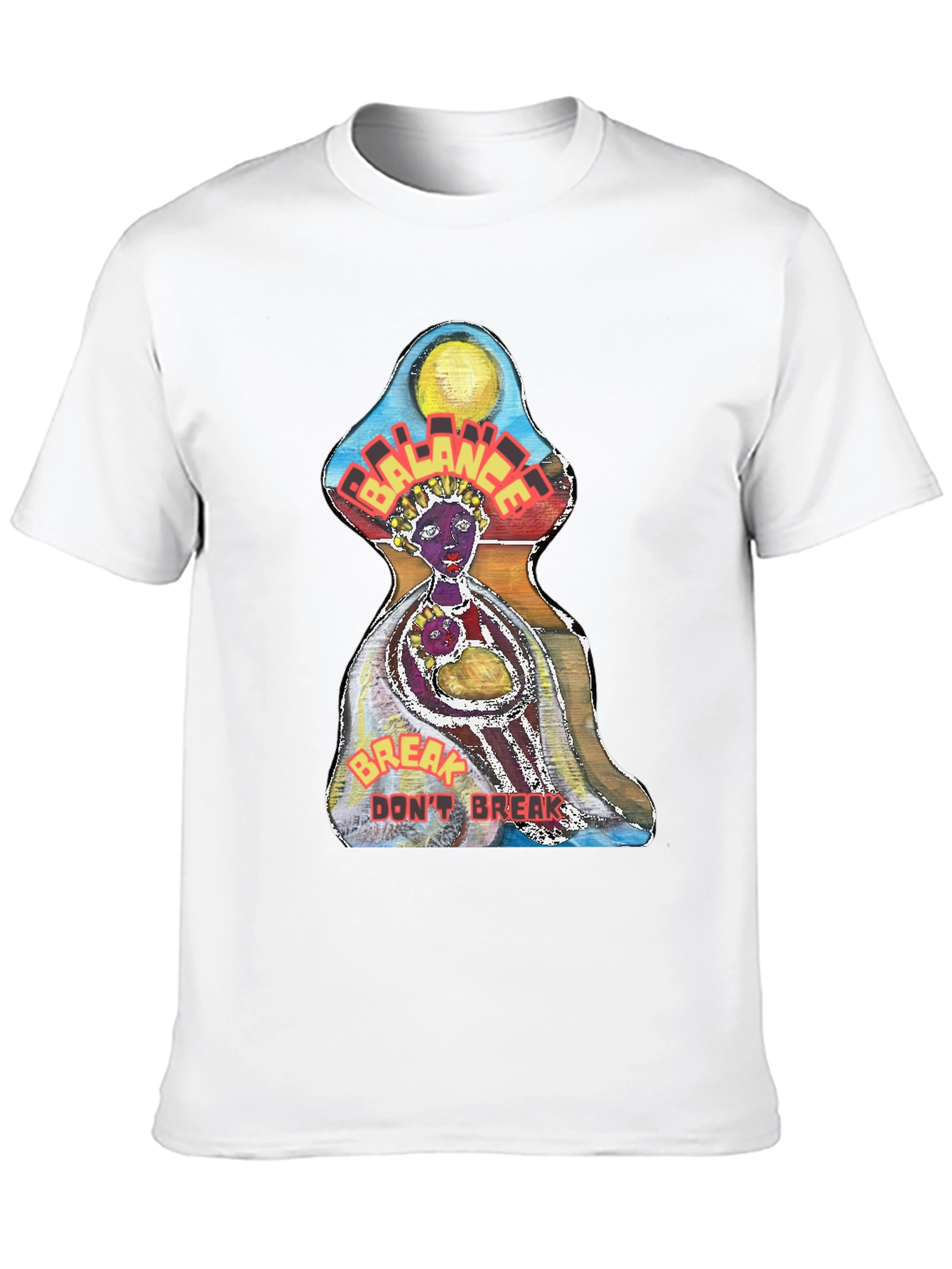 Balance Graphic Print Tee