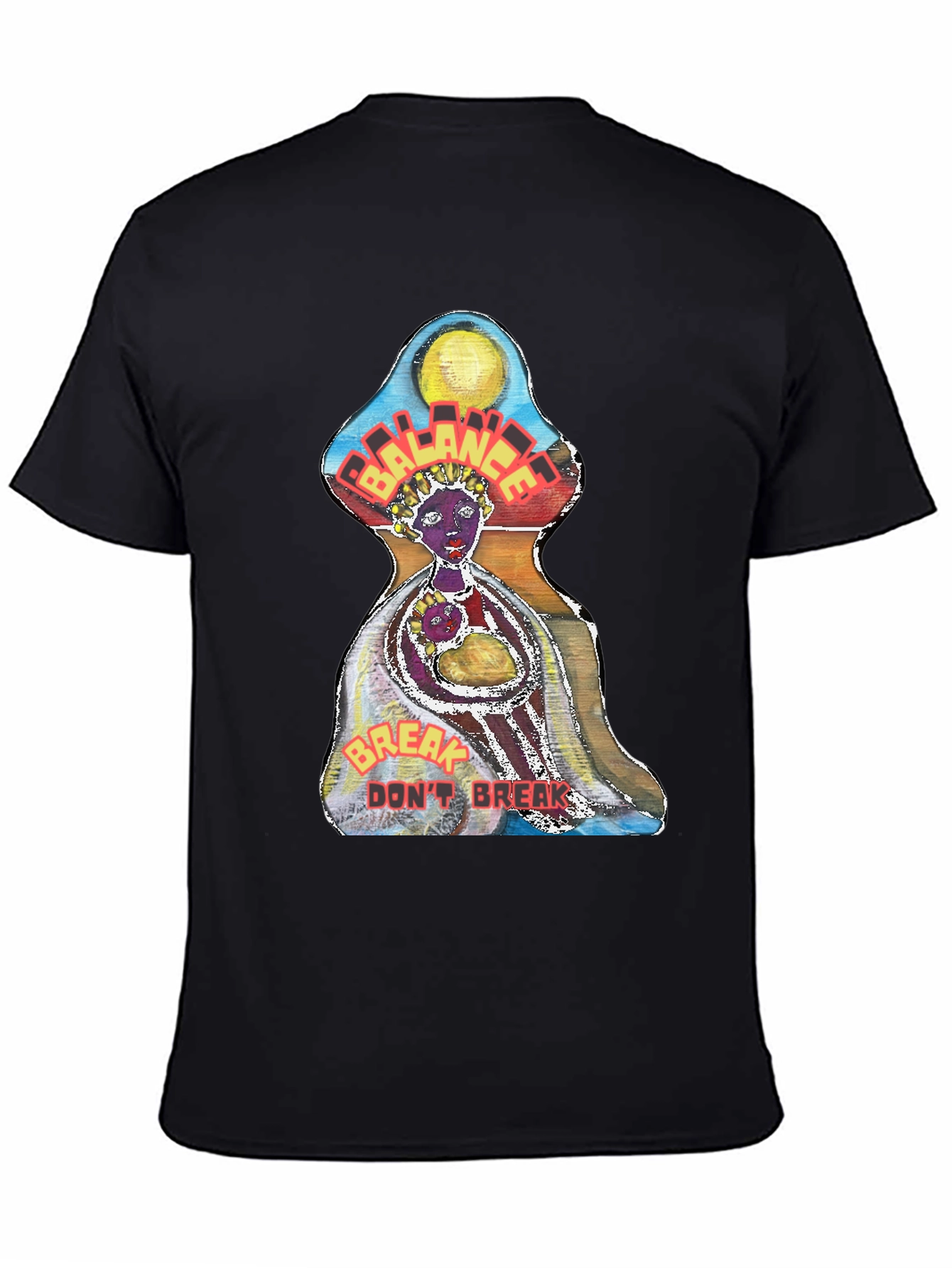 Balance Graphic Print Tee