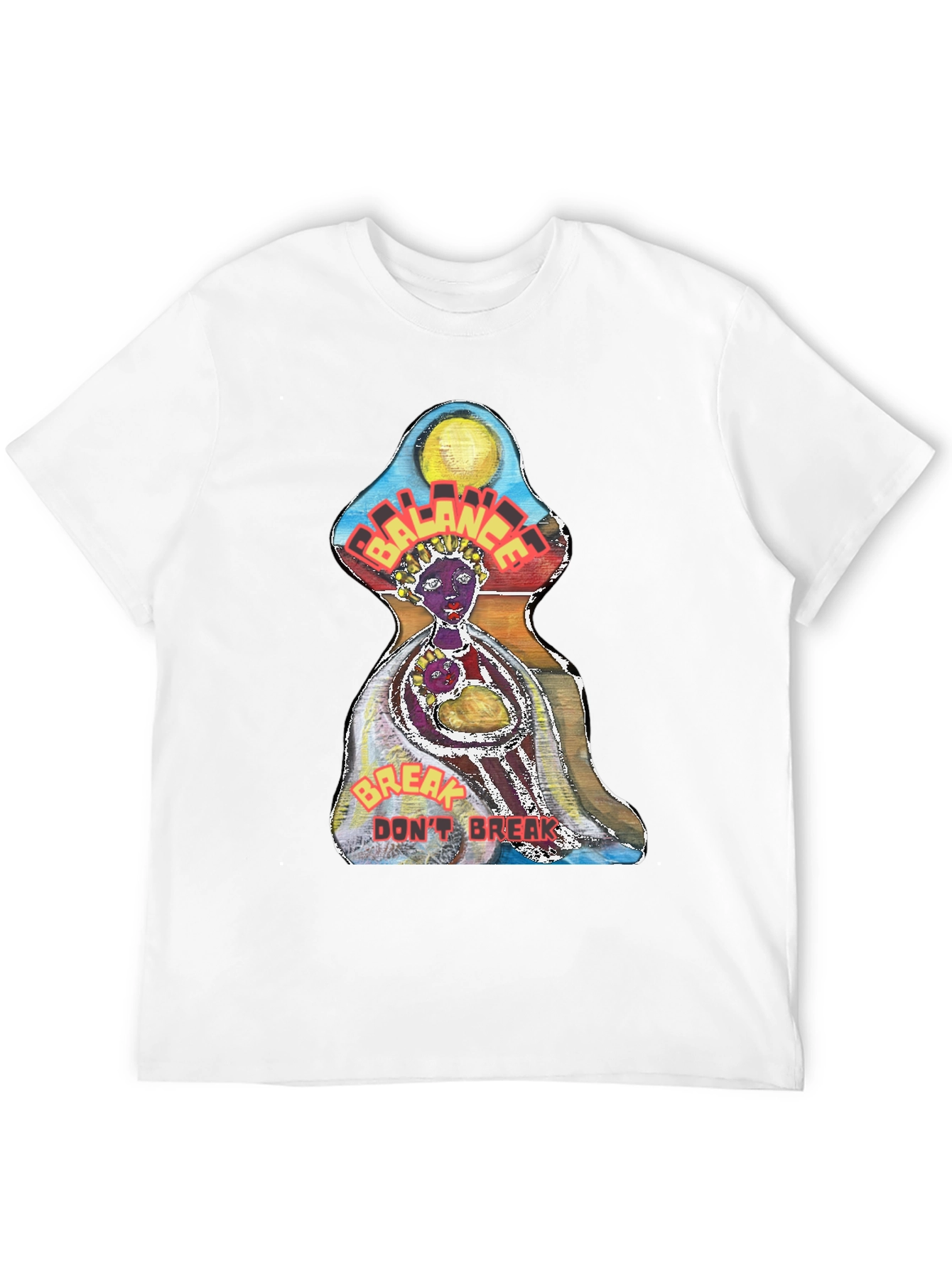 Balance Graphic Print Tee