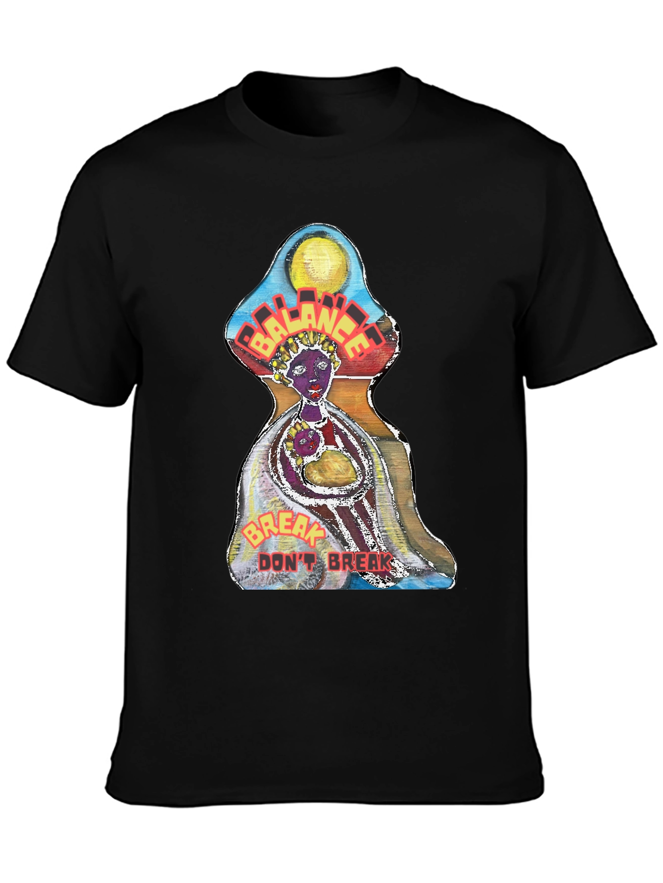 Balance Graphic Print Tee
