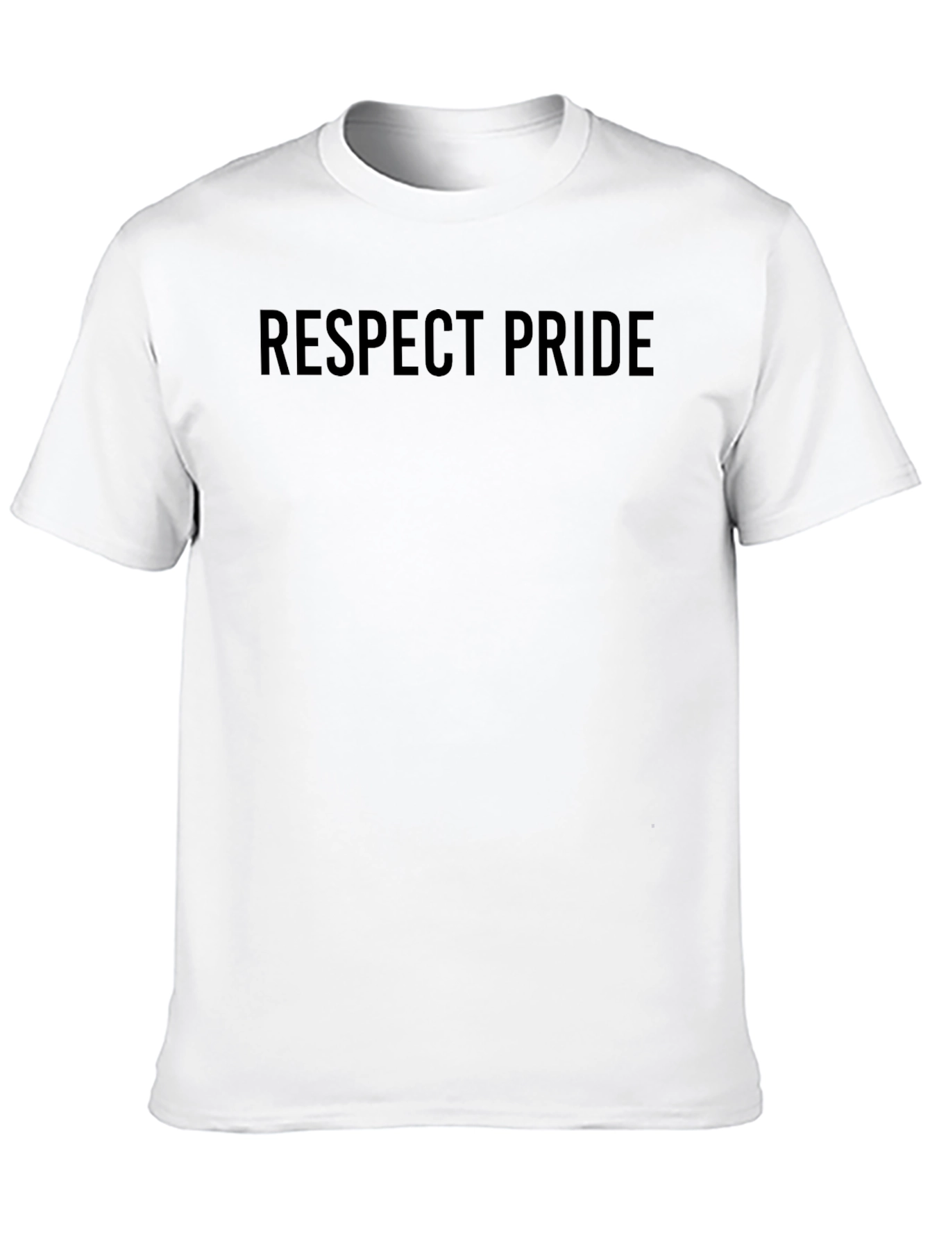 Respect Pride Black T-Shirt