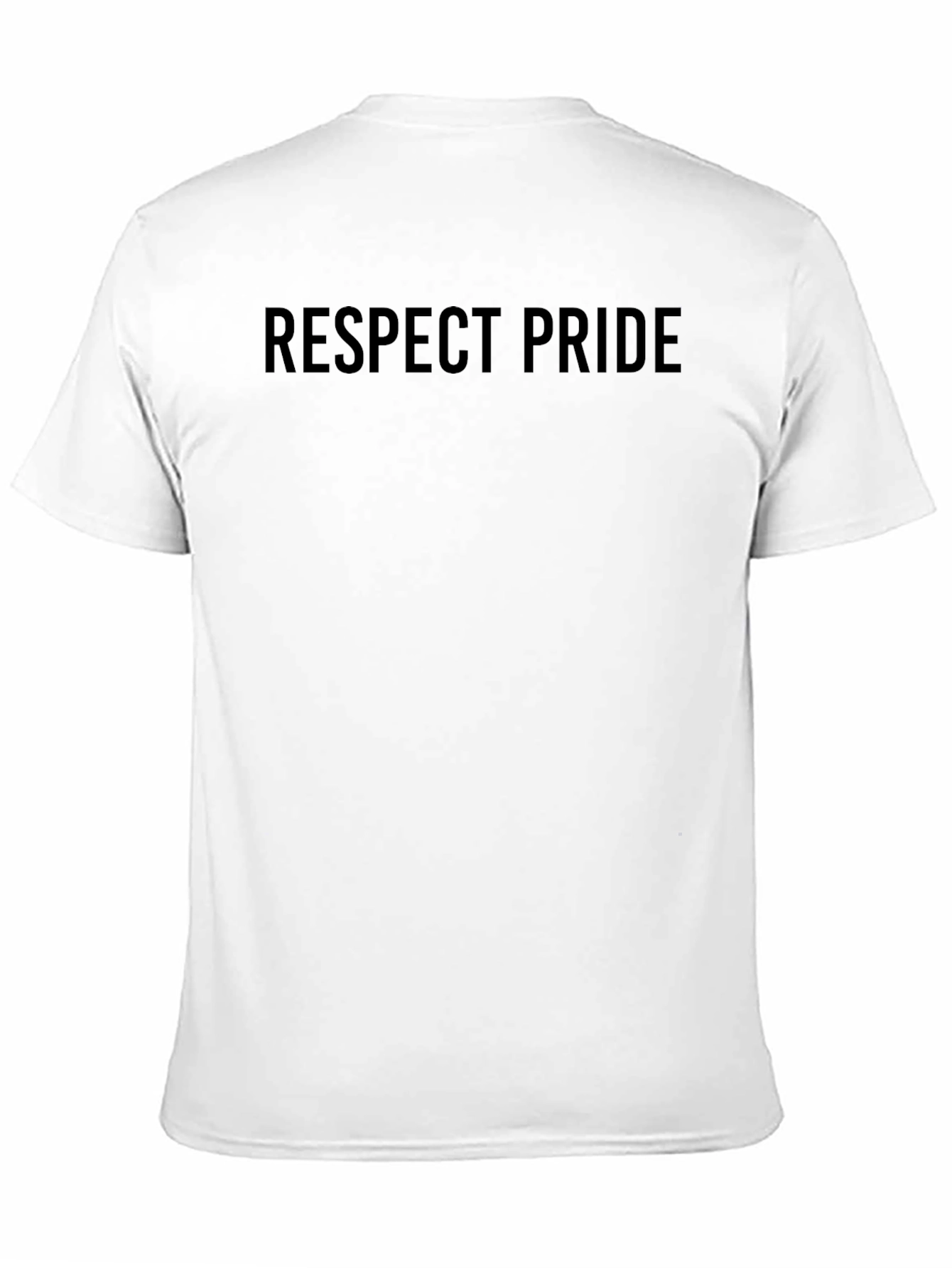 Respect Pride Black T-Shirt
