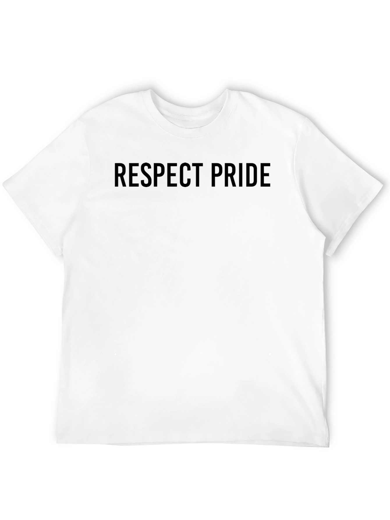 Respect Pride Black T-Shirt