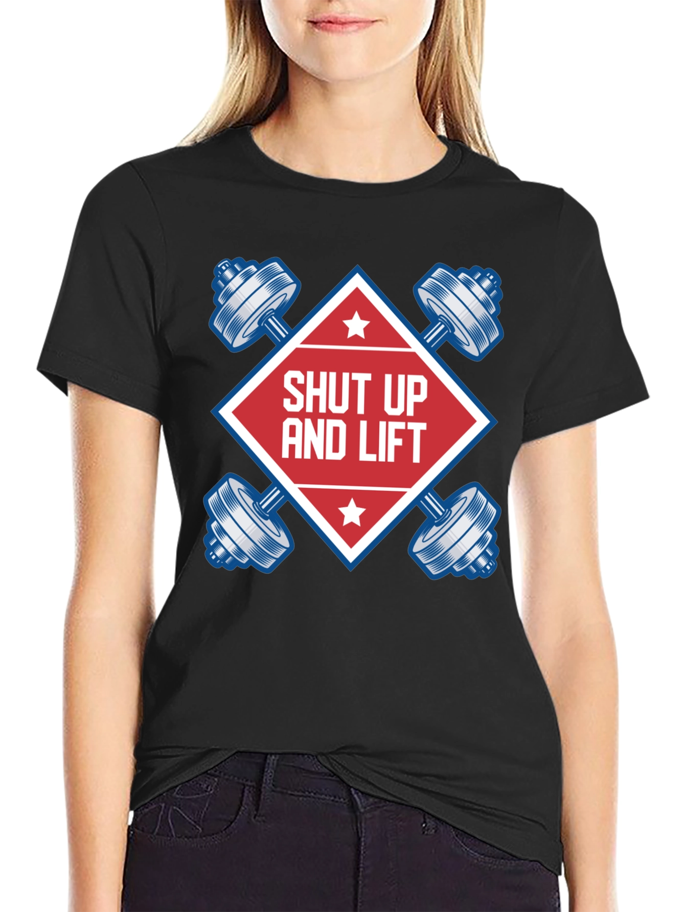 Shut Up and Lift Black T-Shirt