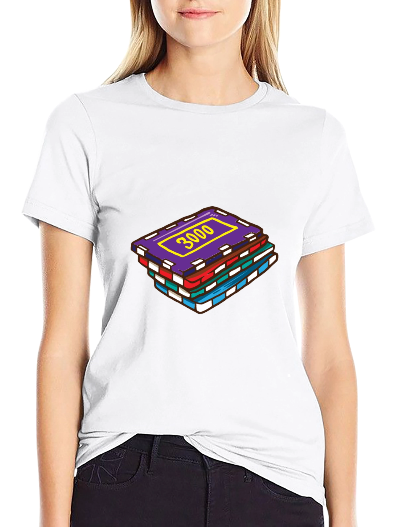 Casino Chip Stack Graphic Tee