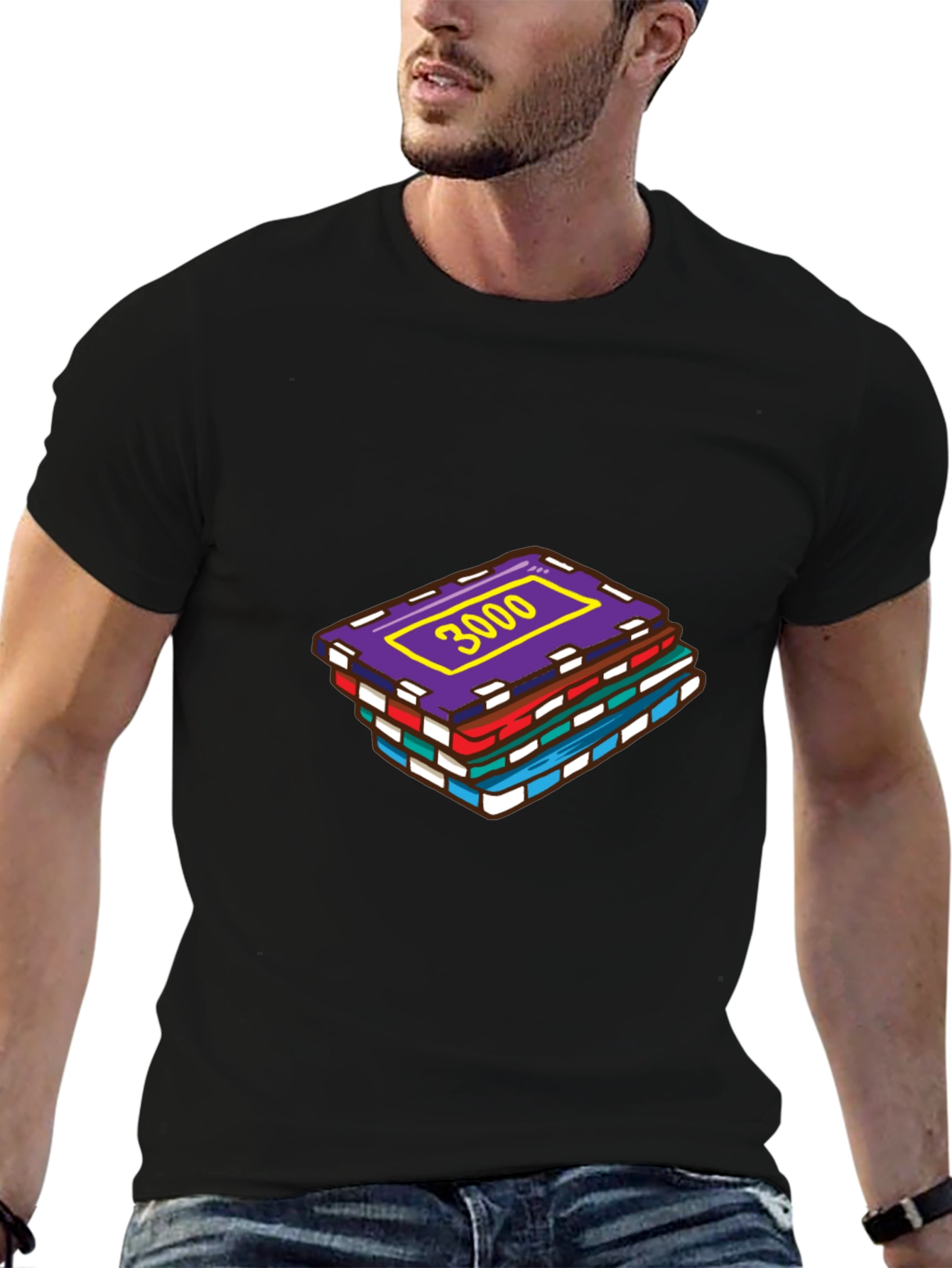 Casino Chip Stack Graphic Tee